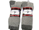 6-12 Pairs Men Wool Boot Thick Crew Socks- 10-13