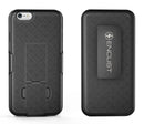 Encust iPhone 7/7+, 6/6S Cover Case With Kickstand Holster Phone Belt Clip Combo