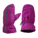 Heat Trends Kids Safety Reflector Thinsulate Waterproof Winter Snow Ski Mittens