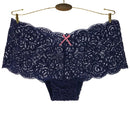 6-Pack Women's Lace Boyshorts Bikini Panties Sexy transparent Panty Underwear