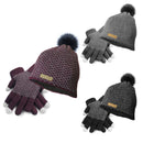 Clear Creek Women's Insulated Pom Hat and Gloves Set