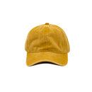 Plain Dyed Washed 100% Cotton Adjustable Baseball Cap Women & Men