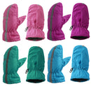 Heat Trends Kids Safety Reflector Thinsulate Waterproof Winter Snow Ski Mittens