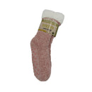 Women's Winter Super Soft Thick Warm Sherpa Cozy Fuzzy Fleece-lined Anti slip Grippers Slipper Socks