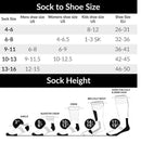 3-12 Pairs Non-Skid Diabetic Cotton Crew Circulatory Socks with Non Binding Top