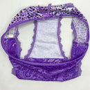 6-Pack Women's Cotton Bikini Lace Cozy Mid Rise Women's Brief Panties