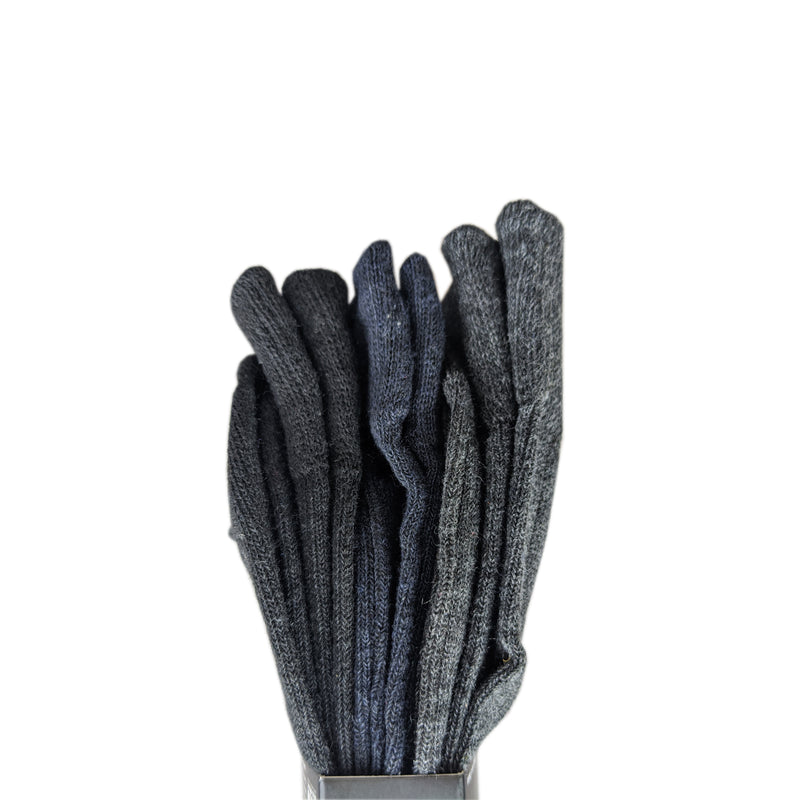 12-Pack New Enrico Milano Assorted Men's Formal Solid Colors Dress Socks Shoe Size 6-12