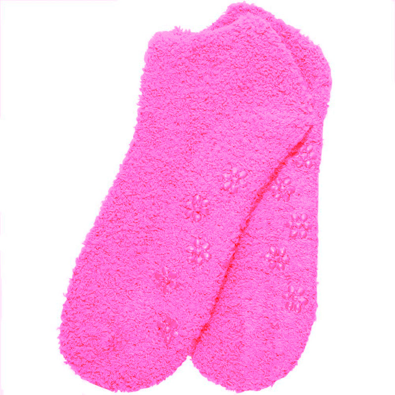 Anti-Slip Slipper Socks, 6 Pairs, Gripper Bottom Indoor House Non-Skid  Hospital Sock (Assorted)