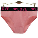 Anna Cavalary 6-Pack Women's Cotton Ladies Bikini Briefs Panties Love Underwear