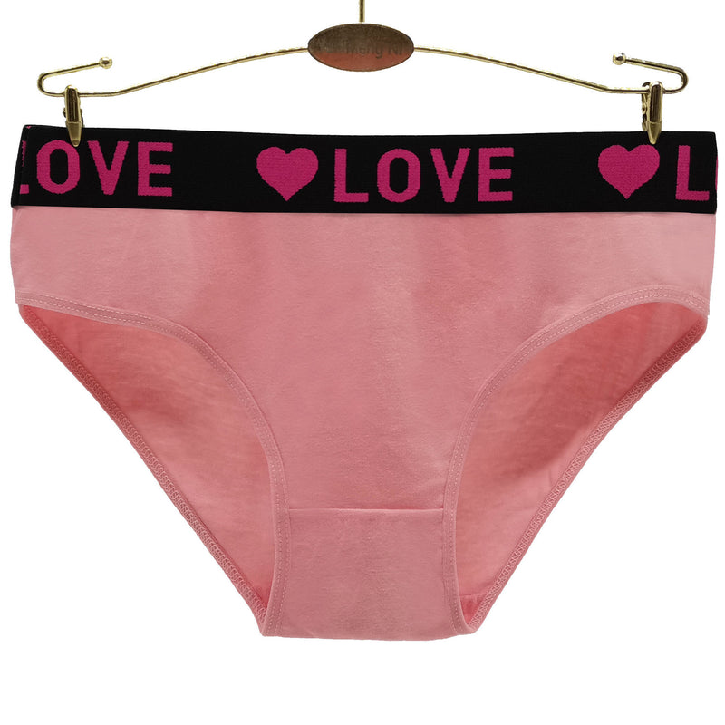 Anna Cavalary 6-Pack Women's Cotton Ladies Bikini Briefs Panties Love Underwear