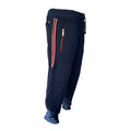 Men's Fashion Fleece Jogger  - Sweatpants With Zipper - Pockets Slim Fit Warm Lounge