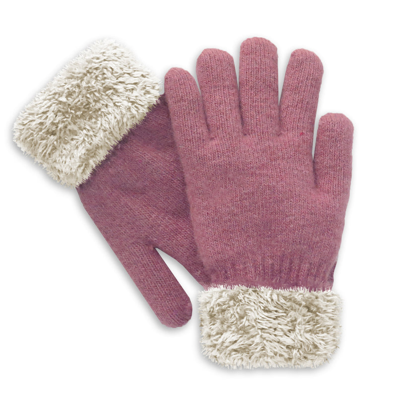 NEW Women's Insulated Gloves Knit Winter Gloves Thermal Insulation Warm