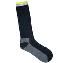 2 Pack Men's JobSite Heavy Thermal Cushion Thick Wool Blend Crew Work Socks Boot Sock (2 Pairs Assorted Colors)