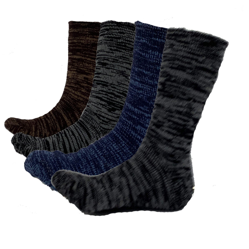 4-Pack Insulated Thermal Heat Socks Extra Thick Fur Lined 2.13 TOG Rated Socks