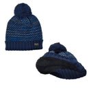 Polar Extreme Woman's Insulated Sherpa Lined Thermal Winter Hat with Pom Pom