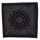 12 Gold Paisley Print Bandana Scarfs 100% COTTON size 22 x 22