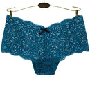 6-Pack Women's Lace Boyshorts Bikini Panties Sexy transparent Panty Underwear