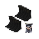 Jobsite 10-Pair Comfort Top Full Cushion Reinforced Foot Men's Crew Socks