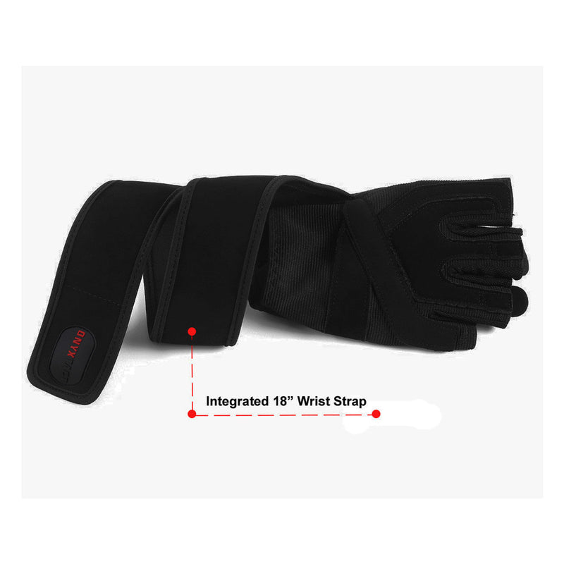 OnyxTact Weight Lifting Gym Gloves with Wrist Wrap Support for Men's  Lifestyle