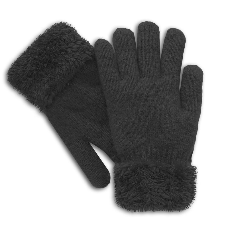 NEW Women's Insulated Gloves Knit Winter Gloves Thermal Insulation Warm