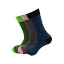 Woman's 6 Pack Thick Thermal Marled Crew Cold Weather Boot Socks for Winter Outdoor Activities