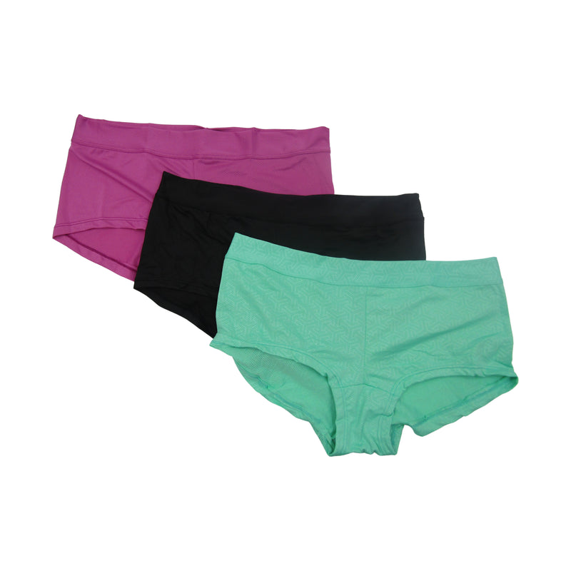 Hanes Women's Signature Smoothing Microfiber Bikini Cheeky Underwear, 4-Pack