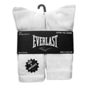 6 Pair Everlast Men's Over The Calf Tube Socks | Socks Size 10-13, Shoe Size 6-12 | Grey, Black, & White