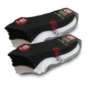 20 Pairs of Ecko Men's Basic Quick Dry No Show Athletic Socks