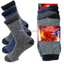 3 Pairs Men's Winter Thermal Super Warm Heated Socks Heavy Duty Boots Size 10-13