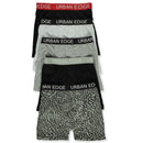 Urban Edge Boys 5-Pack Boxer Briefs - black/multi, 18 - 20 (Big Boys)
