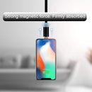 Encust's Break-Away-Safe Magnetic Type-C & Micro USB Cables | Preserve & Protect Your Devices | 3-Pack of Nylon Rapid Charging Cables | Compatible with USB-Type-C Laptops, Smartphones,