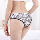 6-Pack Women's Low-Rise Briefs Bikini Panties Sexy Panty Underwear